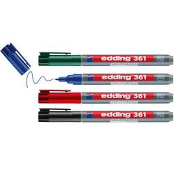 Whiteboard-Marker edding 4-361-4-2 mehrfarbig e-361