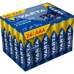Batterien Varta Longlife Power AAA 24 Stück