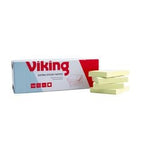Zelfklevende memoblaadjes viking rechthoekig geel