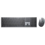 Dell Premier Multi-Device Wireless-Tastatur und -Maus – km7321w Desktop-Set (grau, US-Layout (QWERTY), 100 %, Bluetooth 5.0, dpi: 1000–4000)