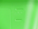 Fort producten kruiwagen f s 165l groen hdpe bak 2 wiel nooitmeerlek