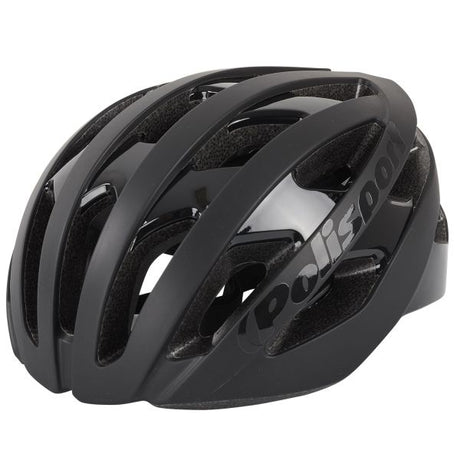 Polisport Light Pro Fahrradhelm M 52-58cm mattschwarz schwarz