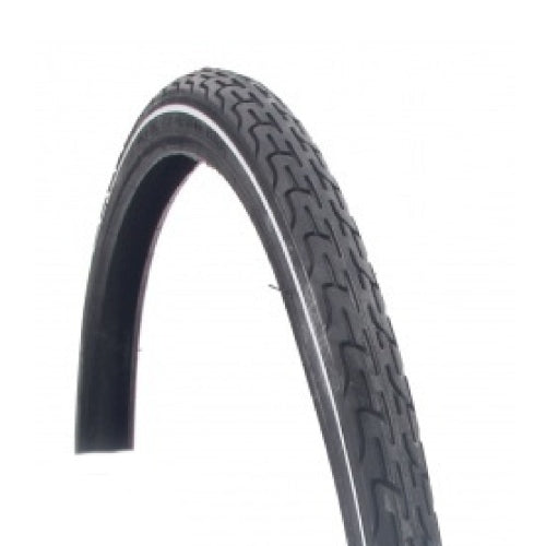 Reifen 26x1 3 8 Deli Black + weißer Keder 37-590