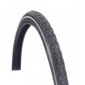 Reifen 28 sp. Deli schwarz + weißer Rand 37-622