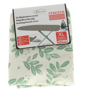 Daily Home Bügelbezug Stretch XL 135x47 cm grün weiß