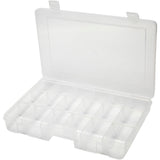 Creativ Company Aufbewahrungsbox, Größe 27x19 cm, Lochgröße 5x4,5 cm, 1 Stück