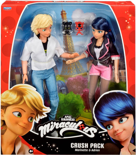 Bandai Miraculous Marinette Adrien Puppenset – 26 cm