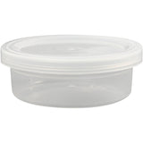 Creativ Company Plastikdose mit Deckel, H: 24 mm, T 68 mm, 45 ml, 20 Stück 1 Box