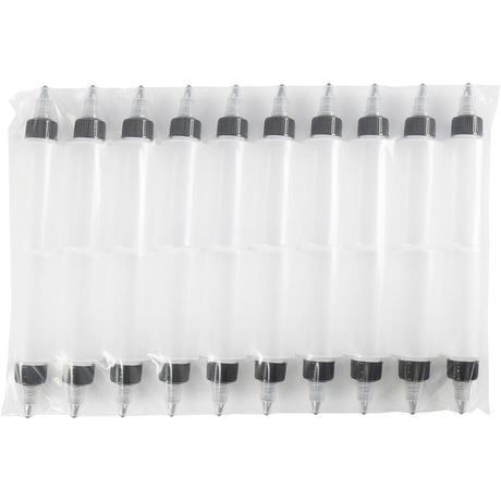 Creativ Company Leerflaschen mit Spitze, 60 ml, 20 Stück 1 Karton