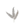 Kunsttak iron tree leaves champagne goud 64cm