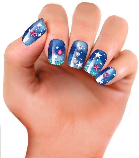 Lexibook glinsterende glitter tatoeages nagels
