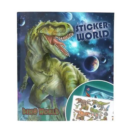 Depesche Dino World Sticker Weltbuch