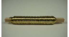 Klosje draad d en d gekleurd goud