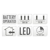 LED -Beleuchtung weiß, 30 Lichter
