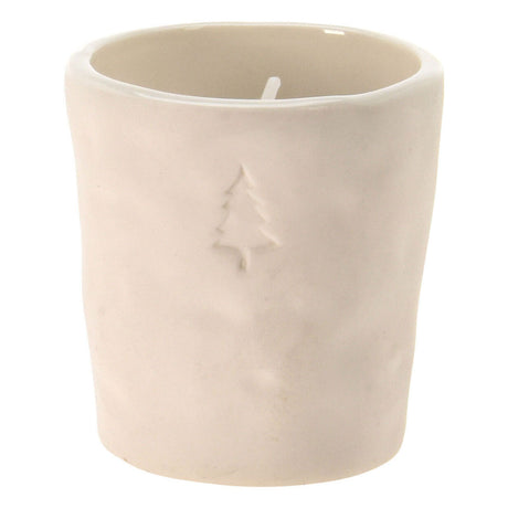 Koopman Teelichthalter Weihnachten weiß, 12 Stk.