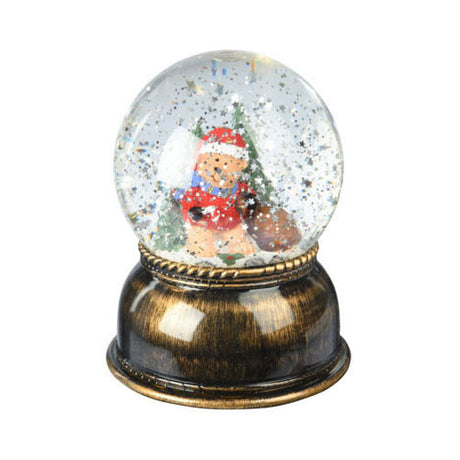 Schüttelkugel Weihnachten mit LED XL