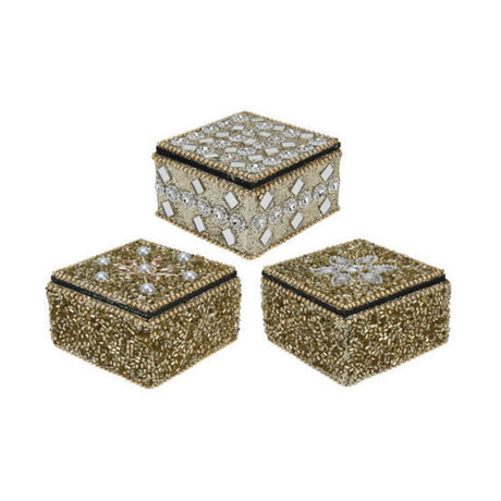Box 7x4cm gold, 12er Set