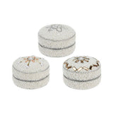 Box 7x4cm weiß, 12 Set von 12