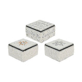 Box 7x4cm weiß, 12 Set von 12