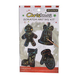 Kraskunst Christmas Hangers, 4st.