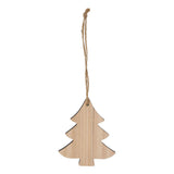 Weihnachtsbügel Natur, 4 -Set von 4