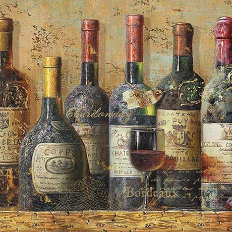 Ambiente Servietten 33x33cm beste Weine 20 Stück