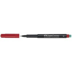 Overhead-Marker Faber-Castell rot permanent