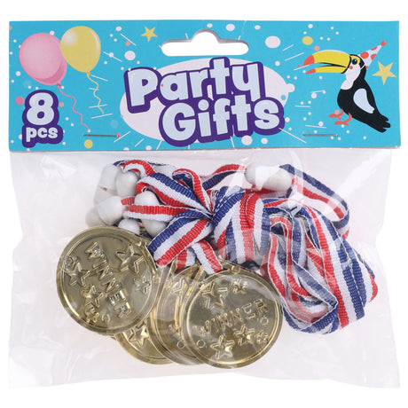 Geschenkmedaillen zum Verschenken, 8-tlg.