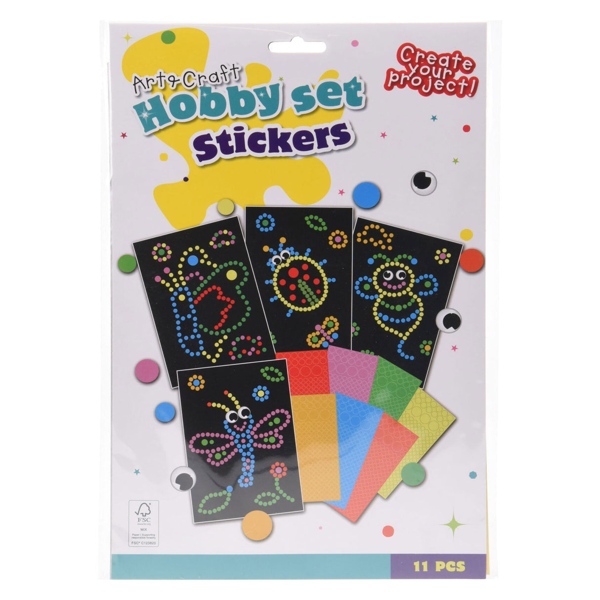 Aufkleber-Hobby-Set