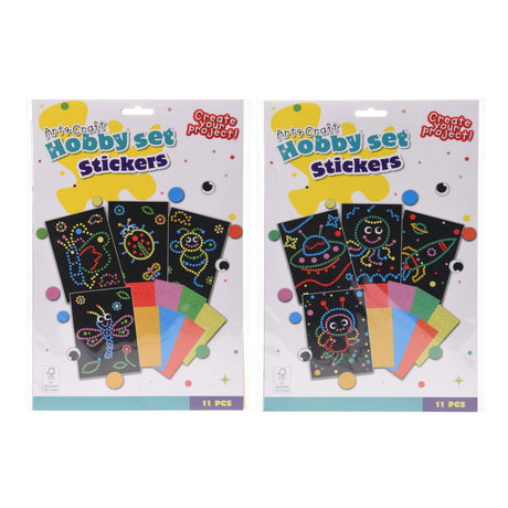 Aufkleber-Hobby-Set