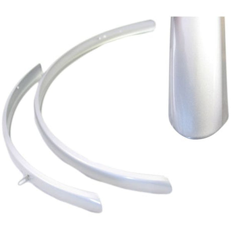 Setzen Sie Armaturen 28 Stahlhybrid 45 mm Silber