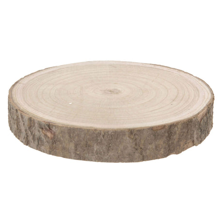 Baumscheibe mit Rinde 18-23cm