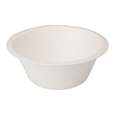 Einweg-Zuckerrohrschalen 250 ml, 8 Stück.