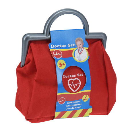 Arztspielset mit Tasche, 7-teilig.
