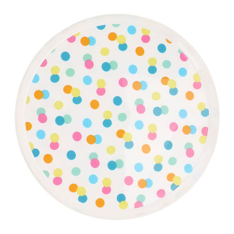Excellent Houseware Teller mit Punkten 22,5cm, 4 Stk.