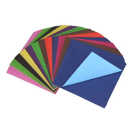 Kleines farbiges Papier, 156 Blatt, 7,5 x 7,5 cm