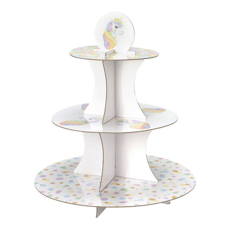 Etagere aus Pappe, 3 Lagen, 15 cm
