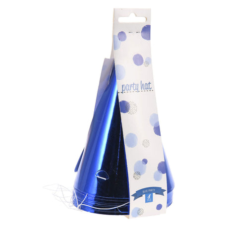 Hutpapier blau, 8 Stk.