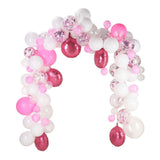 Bauen Sie Ihr eigenes Ballonbogen-Set rosa, 120-tlg.
