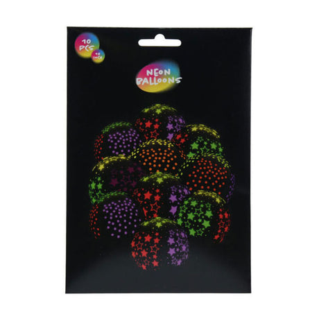 Neonballons, 10 Stk.