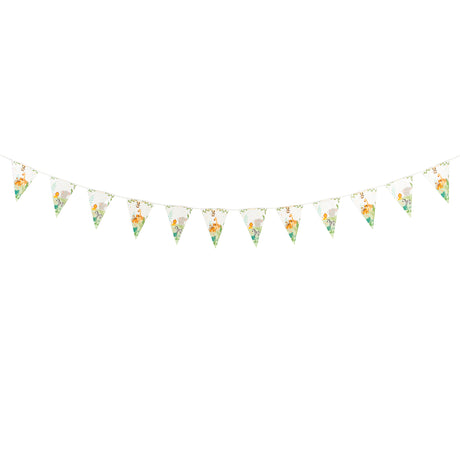 Wimpelkette Dschungeltiere, 3,5 mtr.