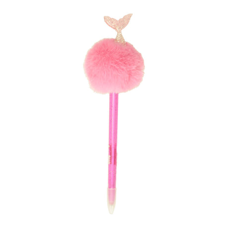 Meerjungfrau-Kugelschreiber mit Pompon