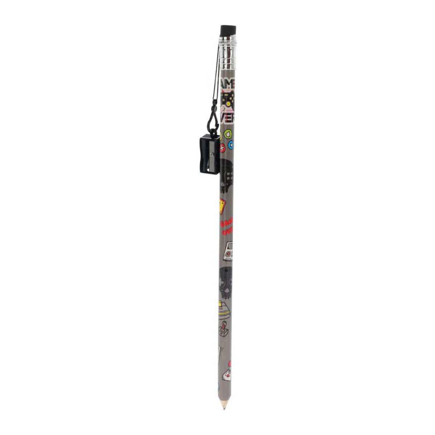 Jumbo-Bleistift mit Radiergummi – Gaming