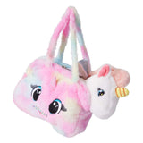 Koopman Plüschtasche mit Einhorn in der Tasche