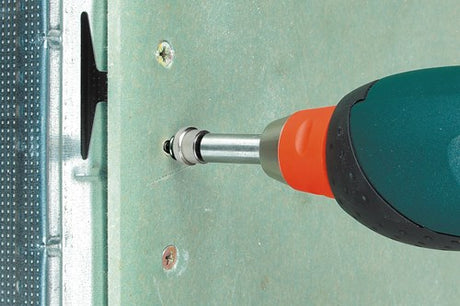 Wolfcraft Trockenbau-Bits | mit Tiefenanschlag | Kreuzkopf pz2 | 1 Stück - 1344000