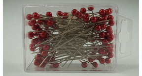 Pushpins rood 6mm 100stk