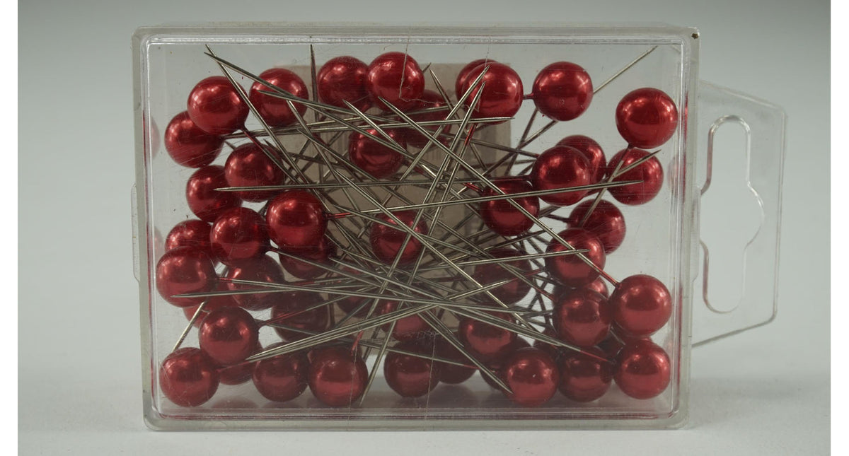 Pushpins rood 10mm 50stk