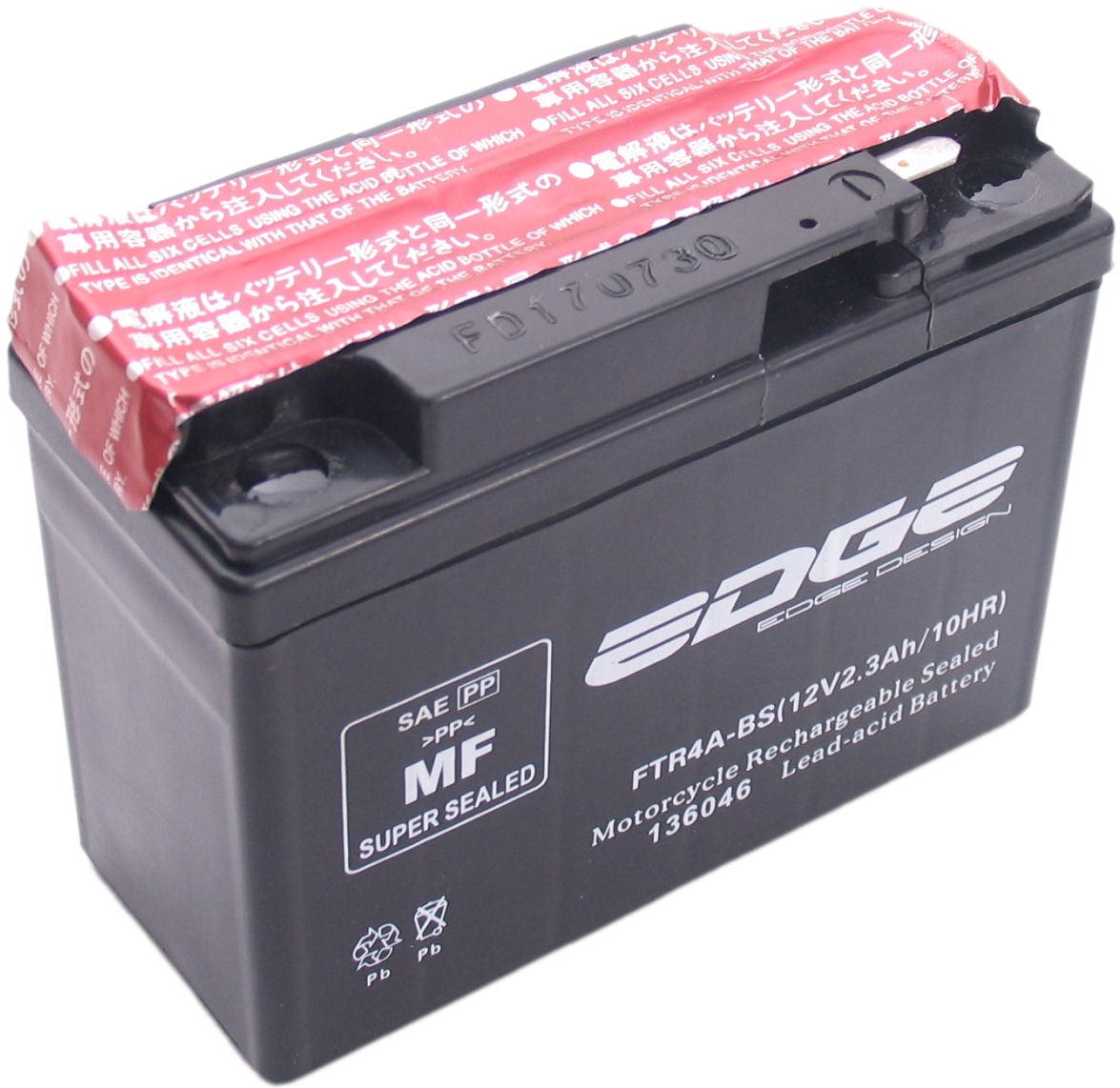 Edge Battery FTR4A-BS (einschließlich SFX SKOPKY) (11x5x8,5 cm)