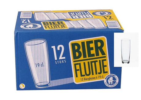 Mammoet Budgetline Bierglaspfeife (12x 19cl)