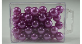 Parels 14 mm paars 35stk